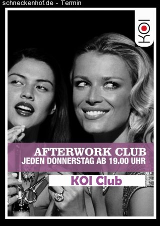 Afterwork Club Werbeplakat