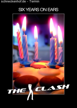 6 Jahre The Clash Werbeplakat