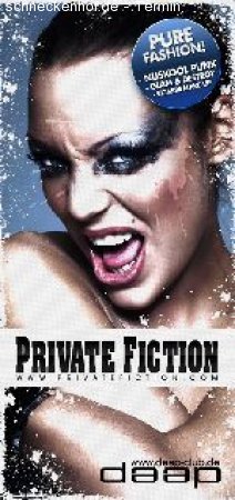 Private Fiction Werbeplakat