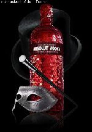 ABSOLUT MASQUERADE Werbeplakat