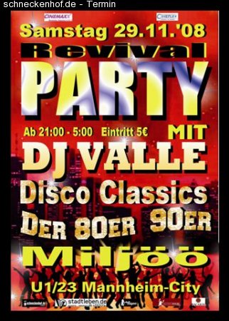 Revival Party Werbeplakat