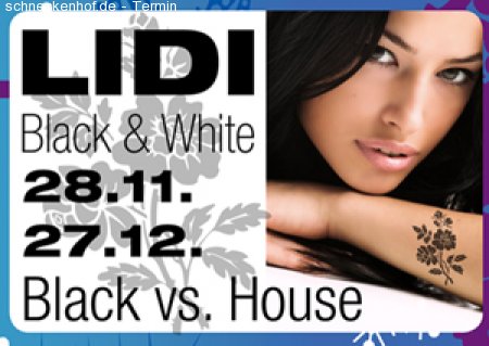 LIDI - Black & White Special Werbeplakat