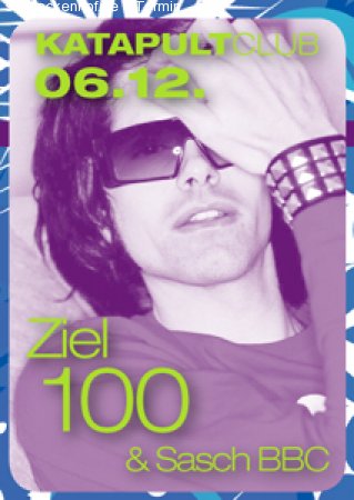 Ziel 100@Katapult Werbeplakat