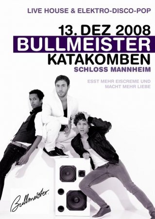 Bullmeister Live House Werbeplakat