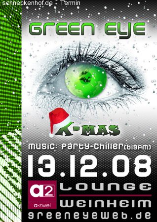 X-mas Party Werbeplakat