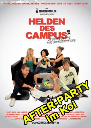After-Premieren-Party Werbeplakat