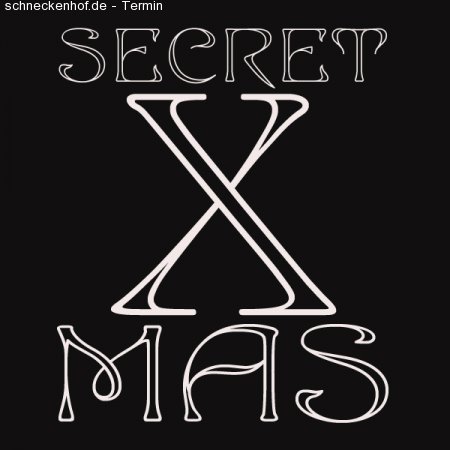 Secret X Mas Werbeplakat