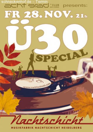 Ü30 Special Werbeplakat