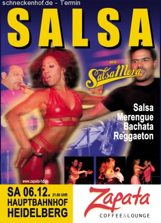 Salsa mit SalsaMora Werbeplakat