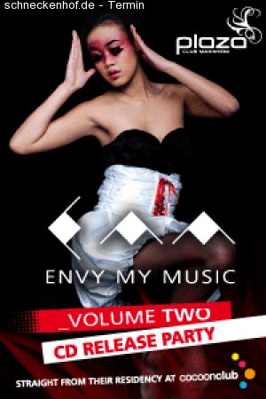 Envy My Music CD Release Party Werbeplakat