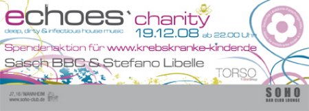 Echoes Charity Werbeplakat