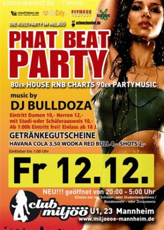 Phatbeat Party Werbeplakat