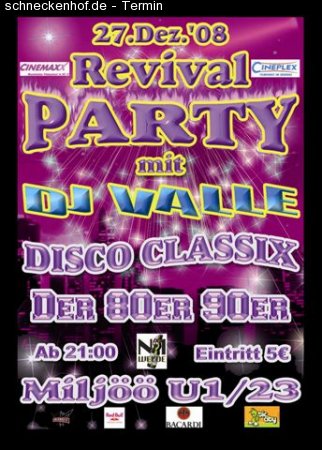 Revival Party Werbeplakat