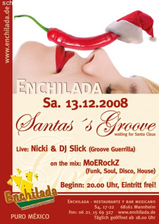 Santa's Groove Werbeplakat