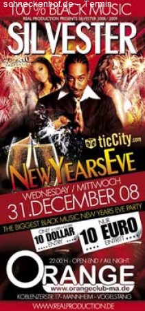 New  Years Eve Party Werbeplakat