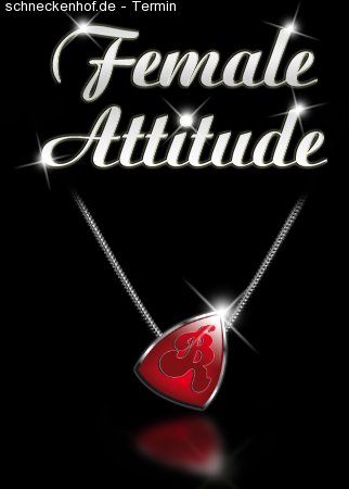 FEMALE ATTITUDE Werbeplakat