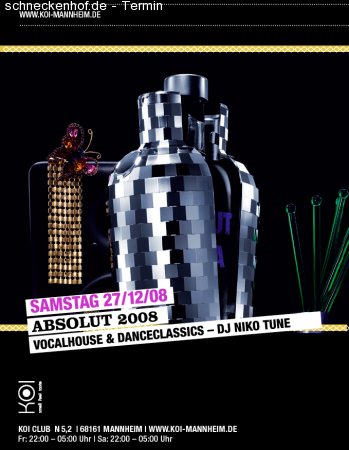 Absolut 2008 Werbeplakat