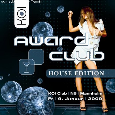 ::AWARD CLUB:: Werbeplakat