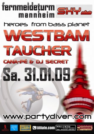 heroes from bass planet Werbeplakat