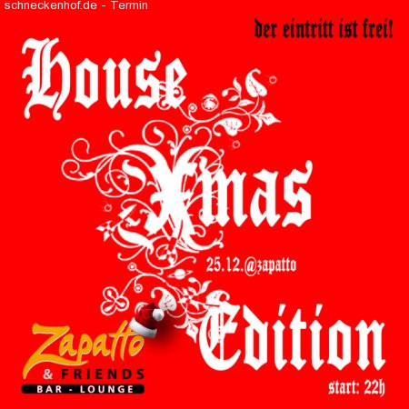 House-XMAS-Edition I Werbeplakat