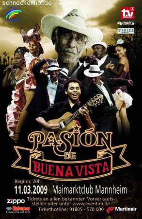 Pasión de Buena Vista Werbeplakat