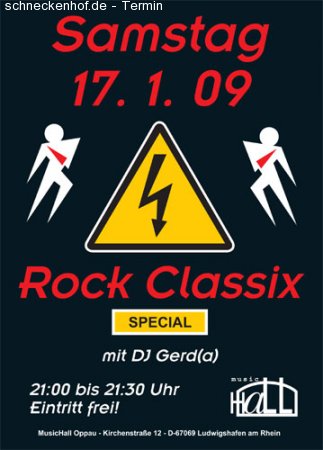 Rock Classix Special Werbeplakat