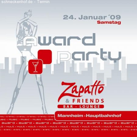 AWARD PARTY Werbeplakat