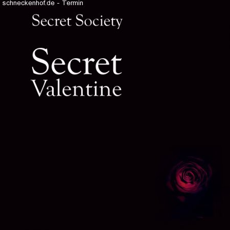 Secret Valentine Werbeplakat