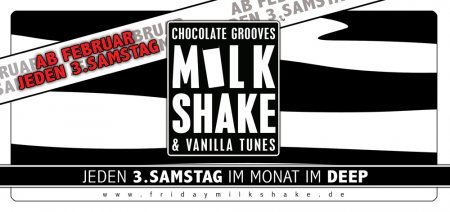 Milkshake Werbeplakat