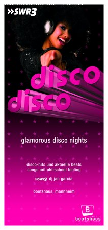 Disco Disco Werbeplakat
