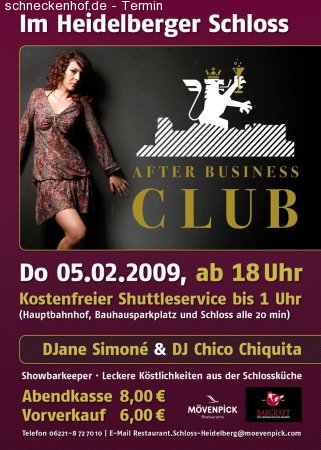 After Business Club Werbeplakat