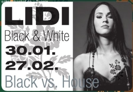 LIDI - Black & White Special Werbeplakat