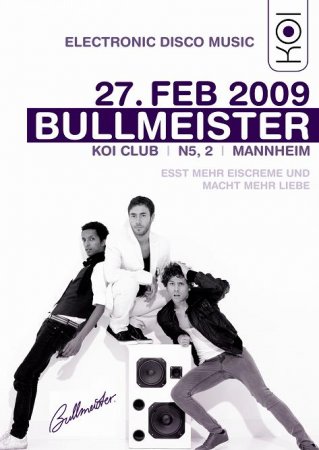 BULLMEISTER ::LIVE:: Werbeplakat