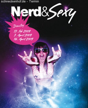 NERD & SEXY Werbeplakat