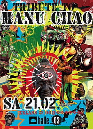 Tribute to Manu Chao Werbeplakat