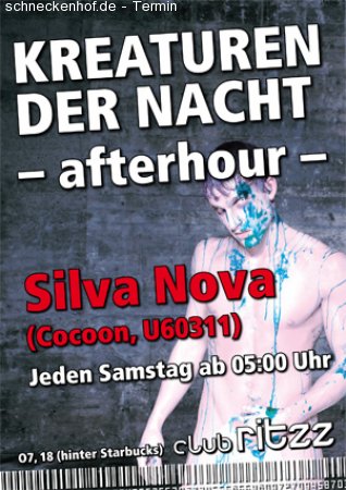 Ritzz AfterHour Werbeplakat