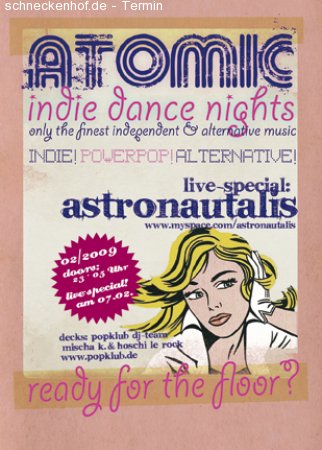 Atomic! Indie Dance Special Werbeplakat