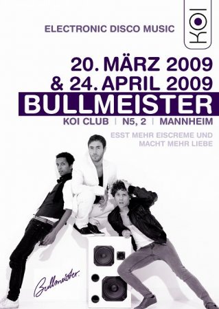 BULLMEISTER ::LIVE:: Werbeplakat