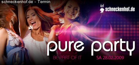 sh.de Pure Party! Werbeplakat