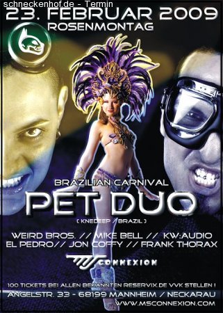 Pet Duo - Brazilian Carnival Werbeplakat