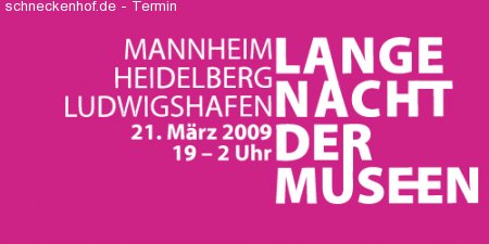 Lange Nacht der Museen Werbeplakat