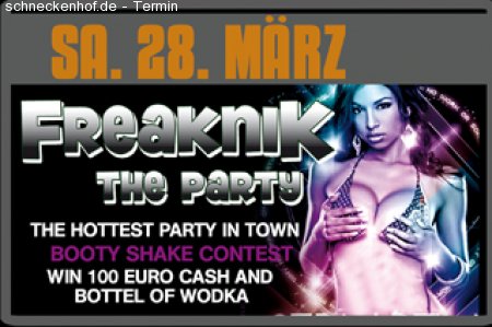 Freaknik - Orange Club Werbeplakat