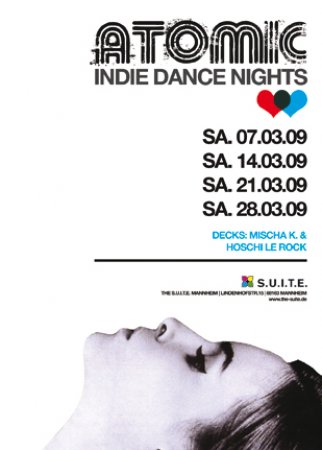 Atomic! Indie Dance Special Werbeplakat