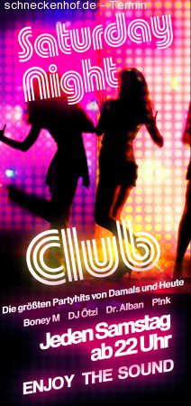 Saturday Night Club Werbeplakat