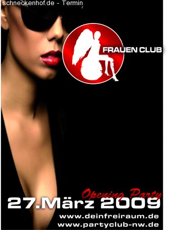 FRAUEN CLUB Werbeplakat