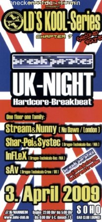 OLD'S KOOL Series UK-Night Werbeplakat