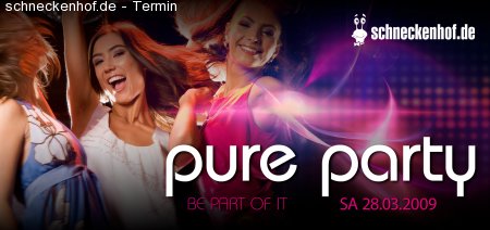 Pure Party! Werbeplakat