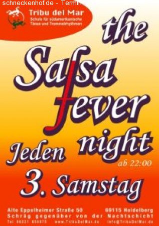 Salsa Fever Night Werbeplakat