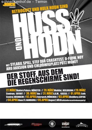 Huss & Hodn Werbeplakat