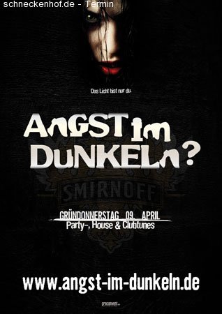 Smirnoff Dark Night's Werbeplakat